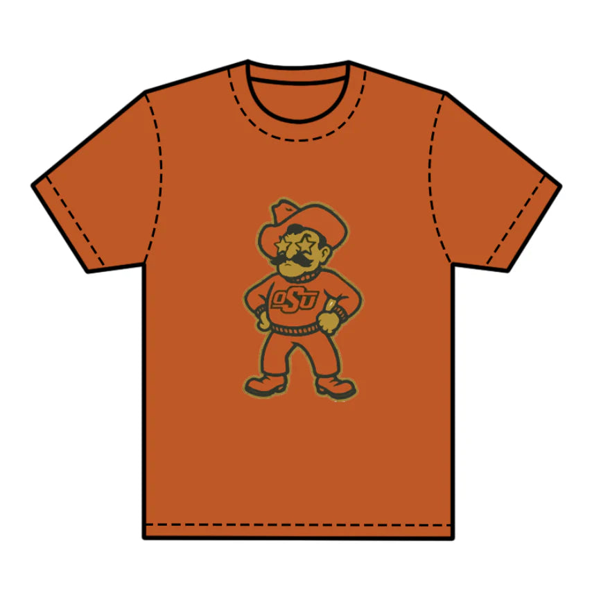 8.1preorder(moq 5) Baby Boys Yellow Short Sleeves Bear BU Team Tee Shirts Tops