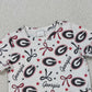 3.30 GSSO3250 Baby Girls Star Bows Scallop Shorts Team Clothes Sets