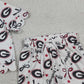 3.30 GSSO3250 Baby Girls Star Bows Scallop Shorts Team Clothes Sets