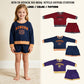 RTS NO MOQ Sibling milk silk Baby Girls Long Sleeve Top Pockets Short Team Clothes Set