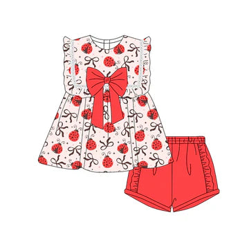 5.7 Seven-spotted Ladybug Girl Summer Suit