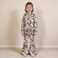 NEW RTS NO MOQ milk silk GLP3079 Baby Girls Ducks Deer Camo Ruffle Hoodies Bell Bottom Pants Hunting Clothes Sets