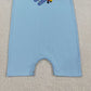 3.30 SR3543 Embroidery Planes Baby Boys Blue Short Sleeve Rompers