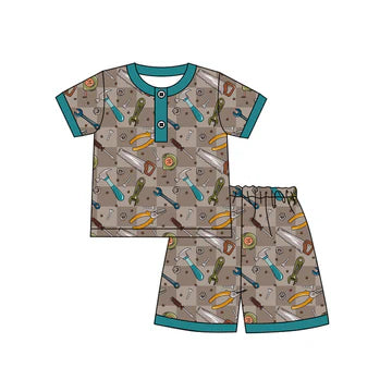5.5 Tools Boys Short Sleeve Suit