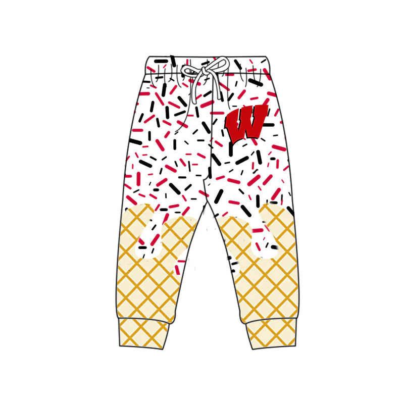 7.2Preorder (moq 5)Baby Boys Red W Drip Team Pant