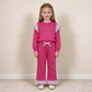 NEW RTS NO MOQ milk silk GLP3701（GT1848+P1157）Baby Girls Watermelon Red Stripe Flutter Sleeve Top Pockets Ruffle Pant Set