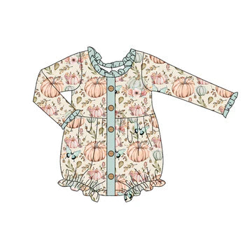 6.3 Pumpkin Lace Long Sleeve Toddler Clothes