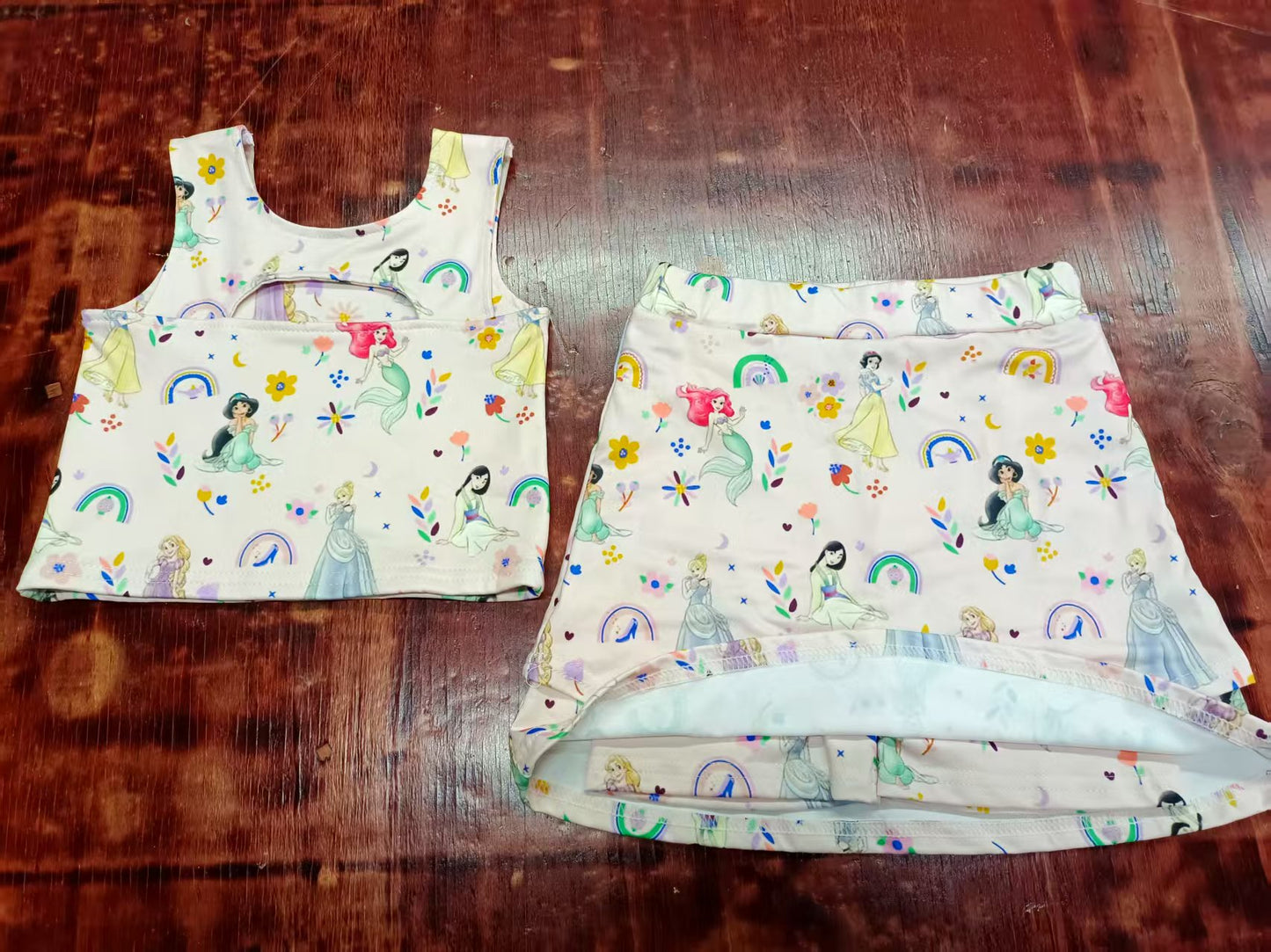 5.9 Princess Cartoon Girl Set
