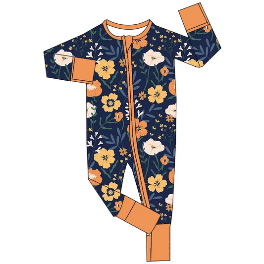 5.15 Flower blue toddler clothes