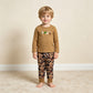 NEW RTS NO MOQ milk silk BLP1493 Embroidery Dog Ducks Deer Baby Boys Top Camo Pockets Jogger Hunting Clothes Sets