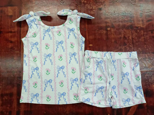4.28 Blue Bow Suit