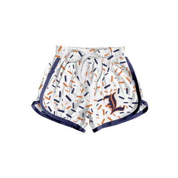 4.29 Cartoon White Shorts