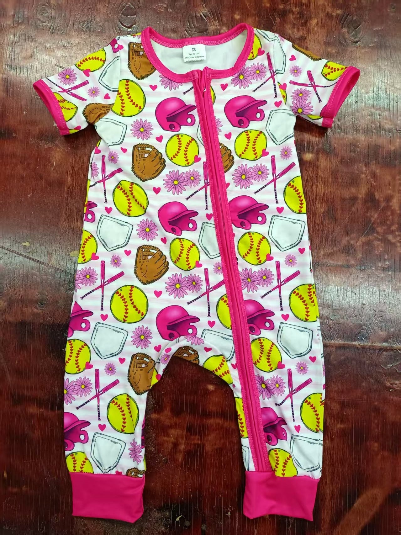 4.26 Yellow cartoon ball toddler clothes