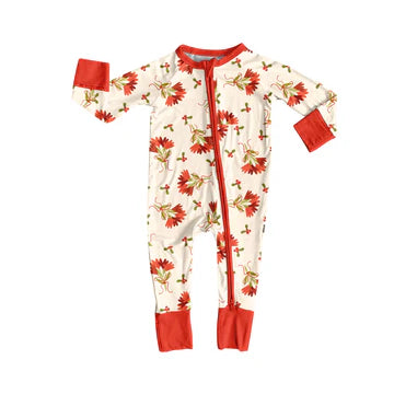 6.3 Cartoon zipper long-sleeved toddler clothes