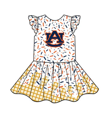 4.29 Letter Card Over-the-Knee Dress