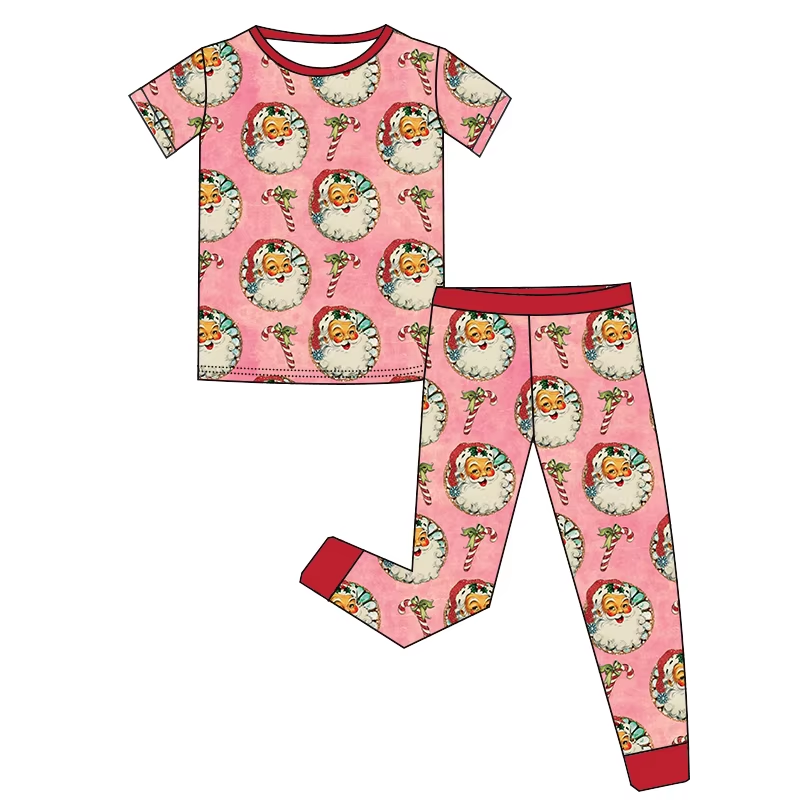 6.25 Halloween red short-sleeved trousers suit