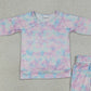 3.31 GLS0094 Baby Girls Colorful Tie-dye Camo Top Pockets Shorts Clothes Sets Regular price$8.00 USD