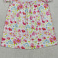 3.28 GSD3314 Floral short sleeves cross smocked baby girls Easter dress