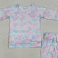 3.31 GLS0094 Baby Girls Colorful Tie-dye Camo Top Pockets Shorts Clothes Sets Regular price$8.00 USD