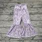 GSPO1669：GT0667+ P0562 hocus pocus star purple short-sleeved ghost star moon trousers suit