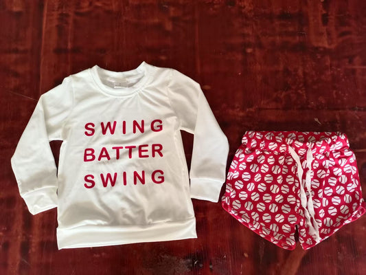 4.26 Lettering Long Sleeve Suit