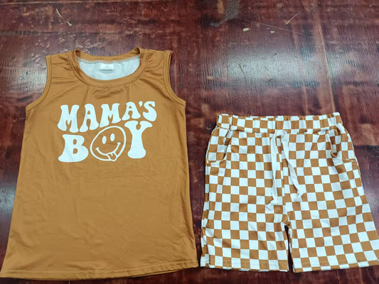 5.2 Mommy's Boy Plaid Suit