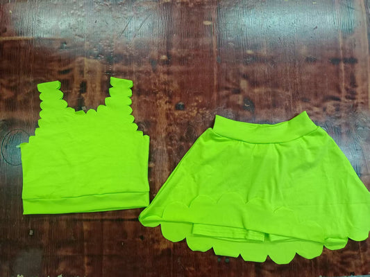 5.2 Green Girls Summer Outfit
