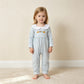 NEW RTS NO MOQ milk silk LR3105 Embroidery Turkey Pumpkins Baby Kids Thanksgiving Pant Rompers