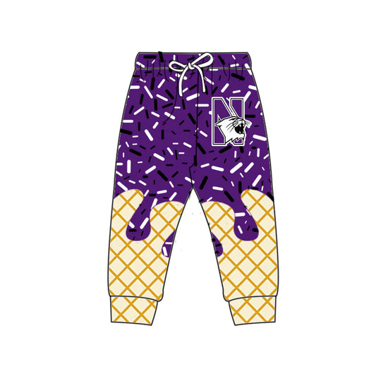 7.2Preorder (moq 5)Baby Boys Purple N Drip Team Pant