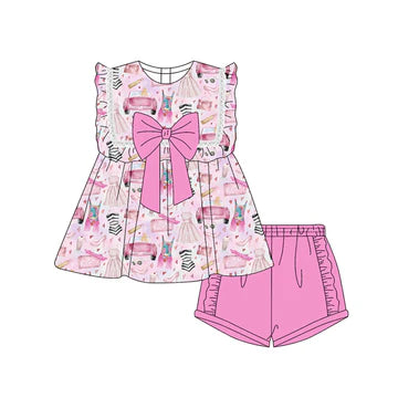 5.7 Pink Pencil Girls Set