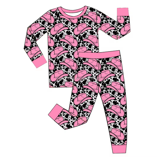 6.12 Cow hat long sleeve suit