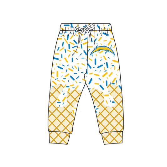 7.3Preorder (moq 5)Baby Boys Drip Yellow Lights Team Pants