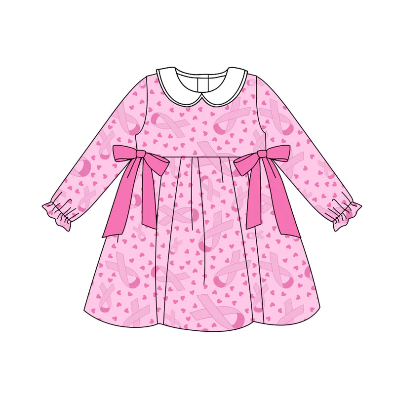 X8.14Baby Girls Bows Knee Length Dresses