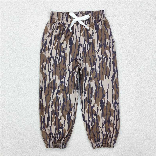 P0649 Camouflage army green drawstring trousers