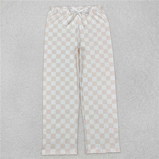 4.10  P0730 Adult female light orange plaid trousers