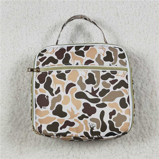 7.8  BA0305 Duck and puppy camouflage lunch bag lunch box bag