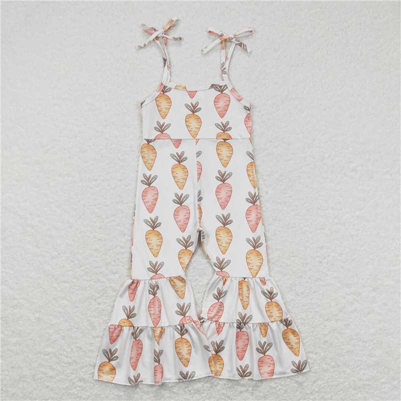 SR0538 Carrot Beige Camisole Jumpsuit