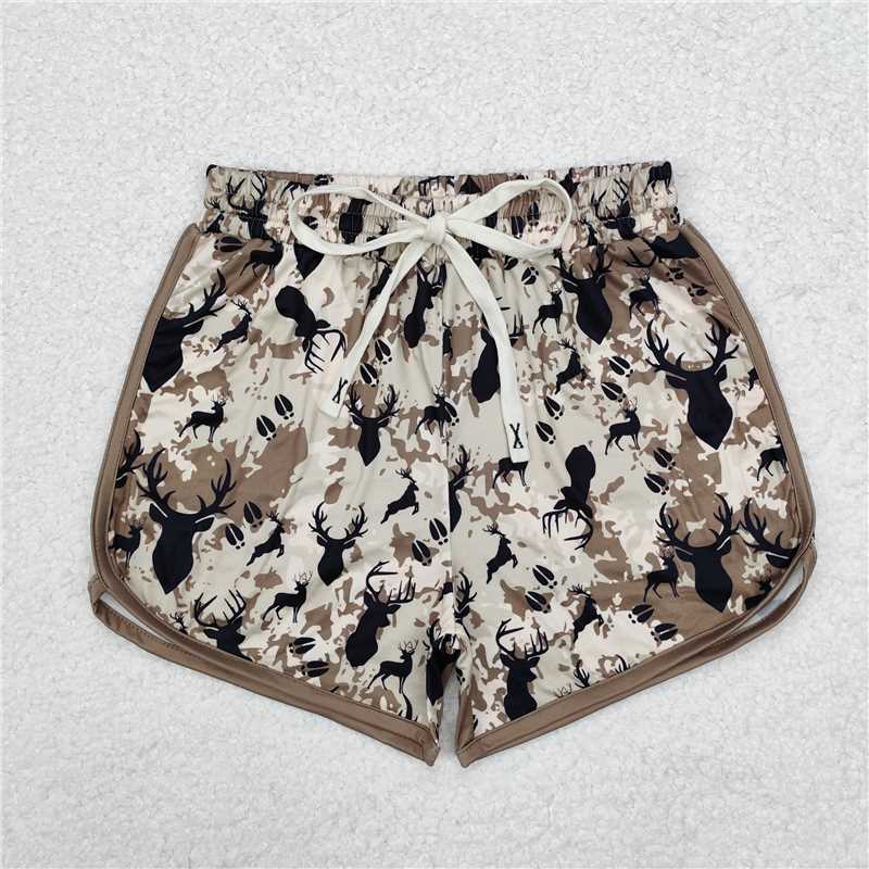 4.9  SS0371 Adult female elk camouflage shorts