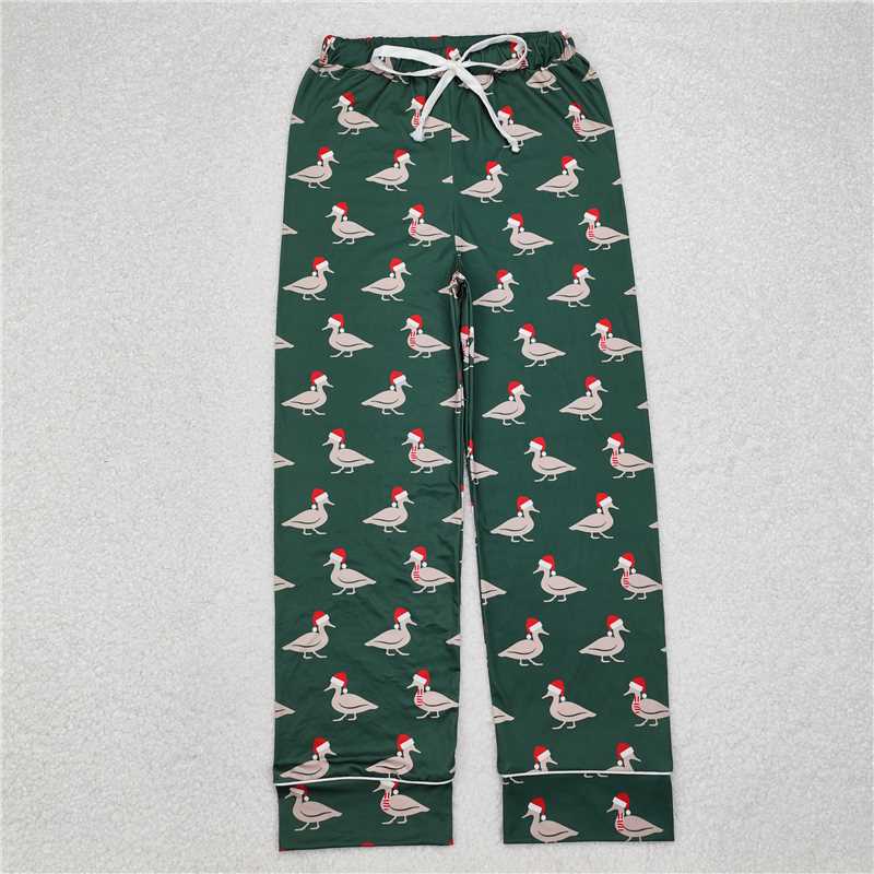 4.11  P0636 Adult male Christmas duck green trousers
