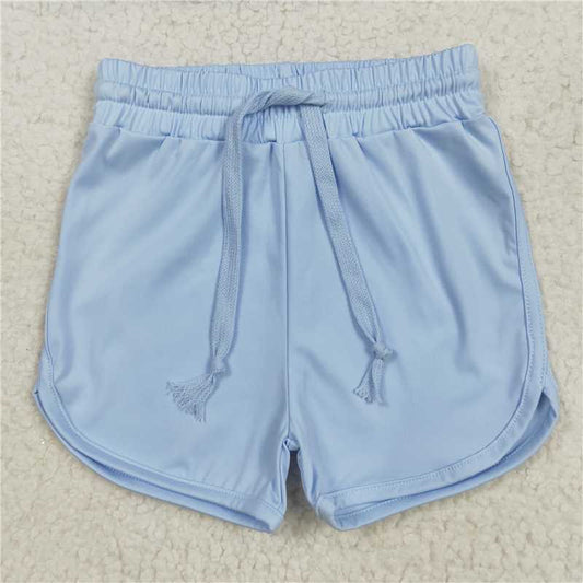 5.10  SS0505 Pure blue yoga shorts