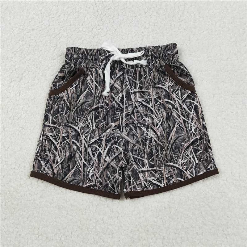 x12.12  SS0674 Jungle Dry Grass and Leaves Shorts