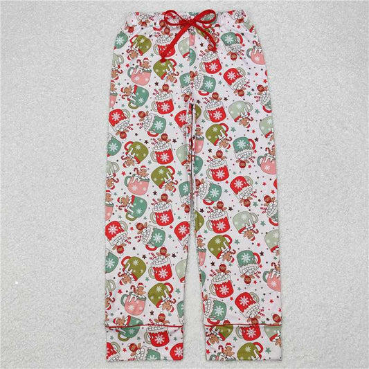 X10.11  P0565 Adult women's bluey Christmas tree car cane blue trousers