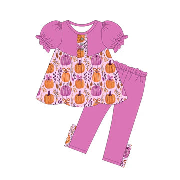 6.3 Purple Pumpkin Short Sleeve Suit