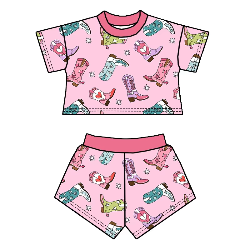 5.20 Boots Short Sleeve Set
