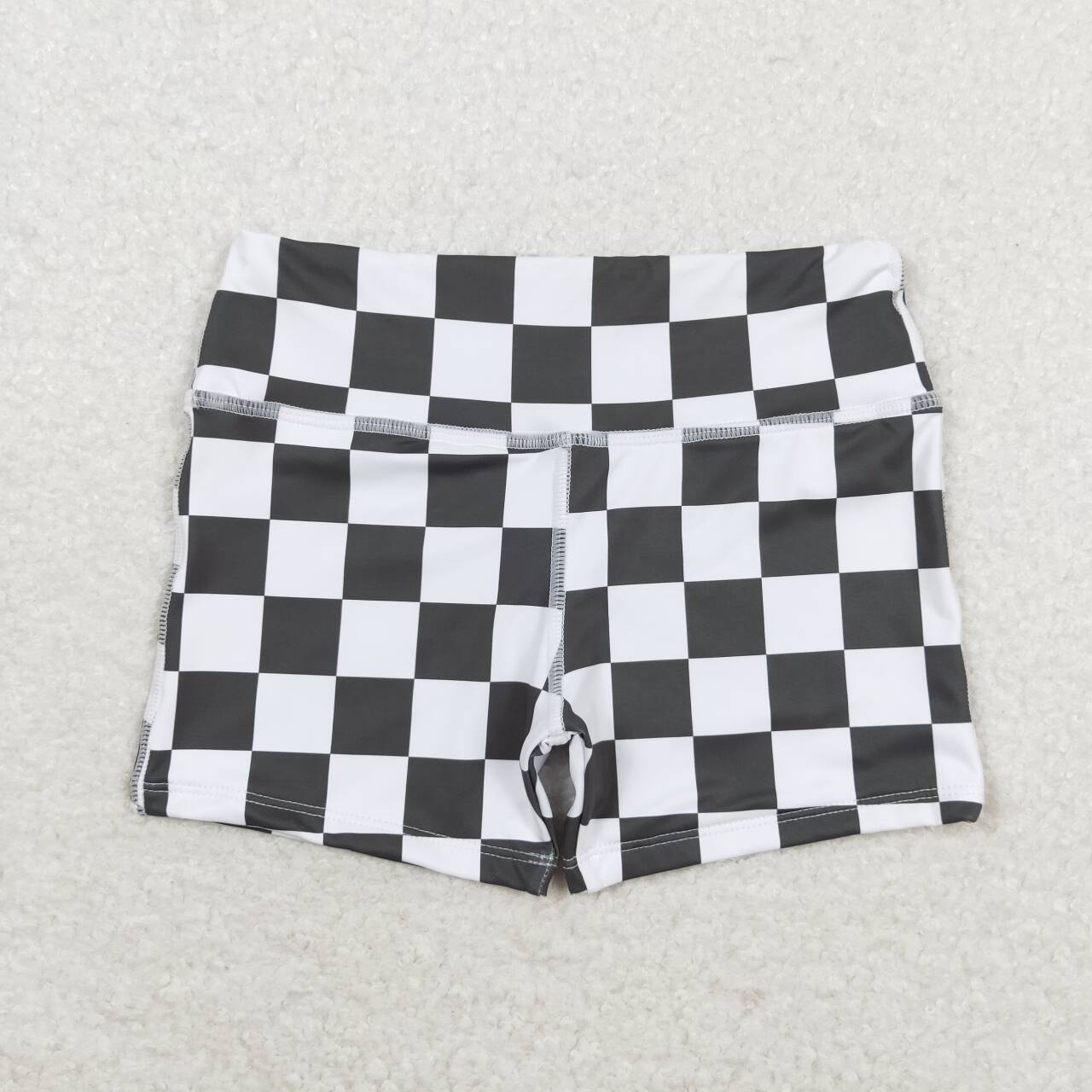 GT0522+SS0219 plaid short-sleeved shorts suit