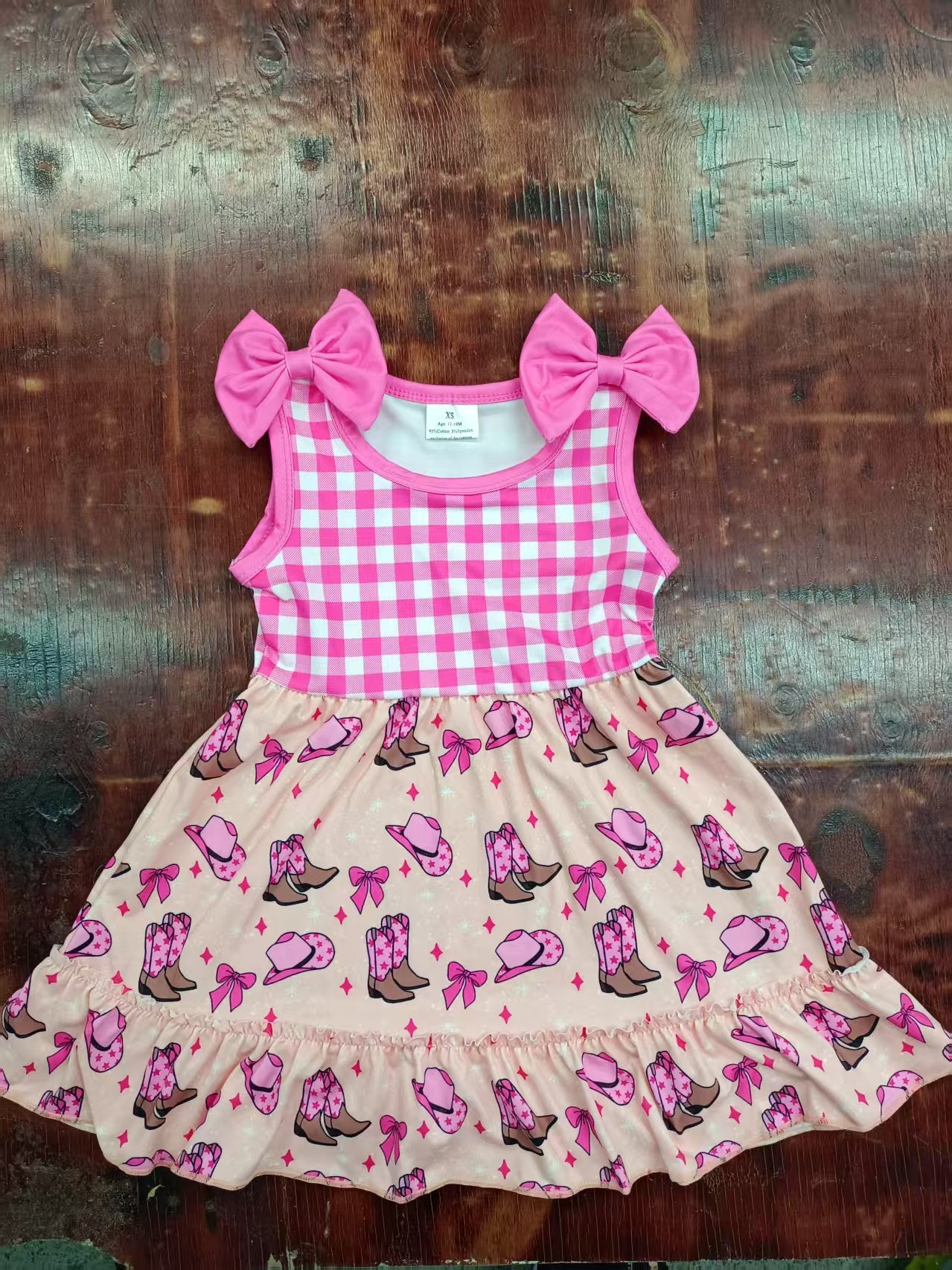 4.26 Pink Plaid Dress