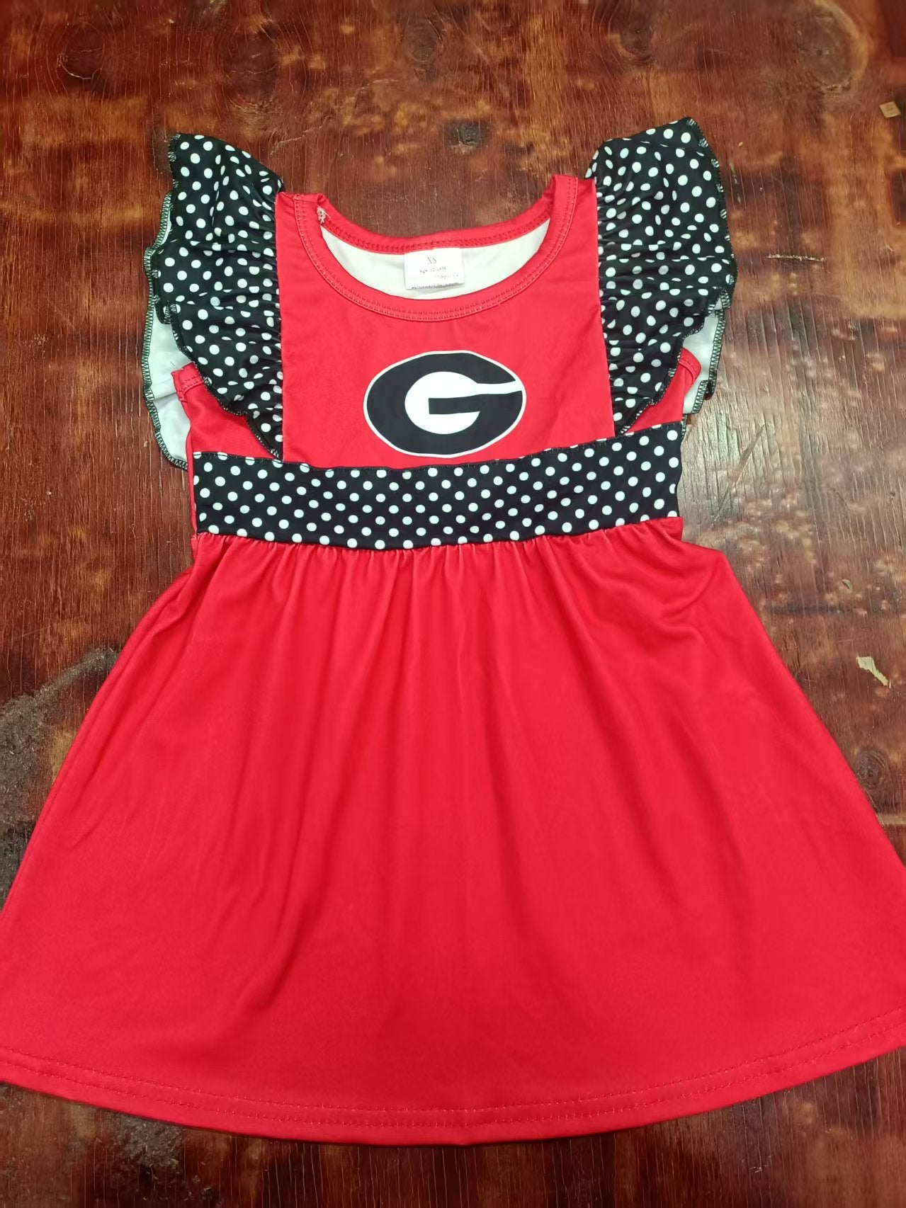 4.28 Red Girl Cartoon Dress