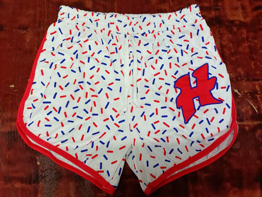 5.9 Letter H Tight Shorts