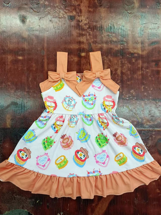 4.26 Cartoon suspender dress
