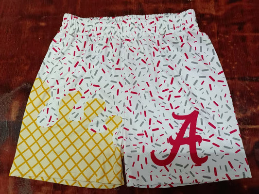 5.9 Ice Cream Elastic Shorts